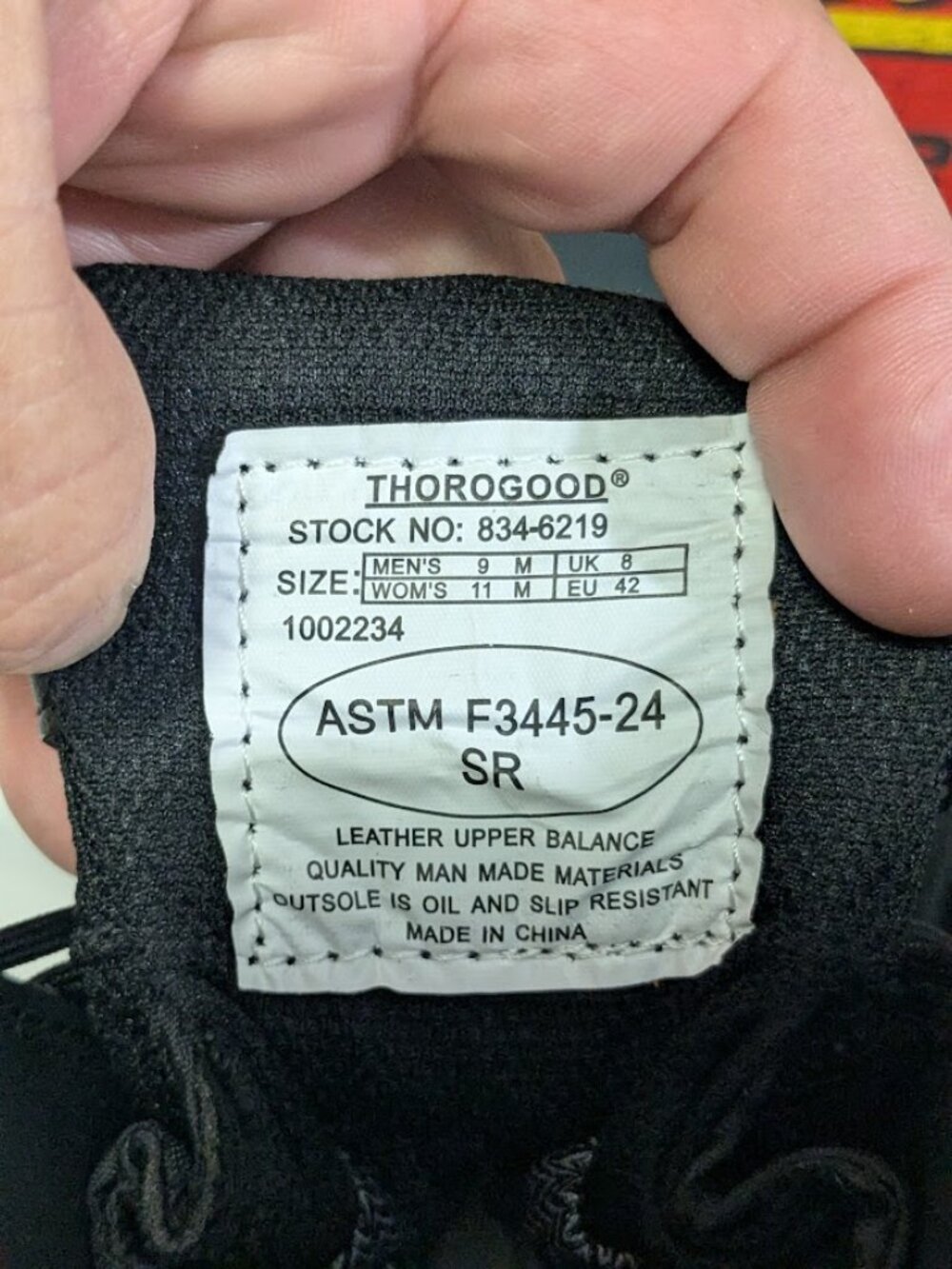 NWT Thorogood Mens 9M-The Deuce Series 834‑6219 Waterproof 8" Tactical Side Zip - Picture 5 of 11